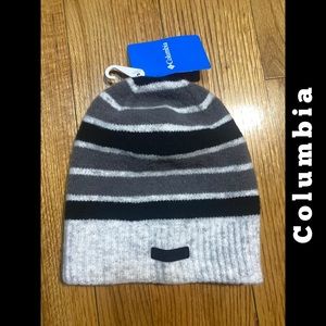 Columbia Ali Peak Unisex Beanie Multi Color Striped Lightweight Cold Ski Cap